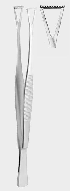 Пінцет КОЛЛІН ДУВАЛ (COLLIN DUVAL) 14 мм (mm), 20,5 см (cm). Бренд: Zepf (Зепф).